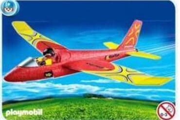 robot kuca igracka: PLAYMOBILE set AVION 48 cm Raspon krila - 50cm. Rasklopiv. Igra za — 2