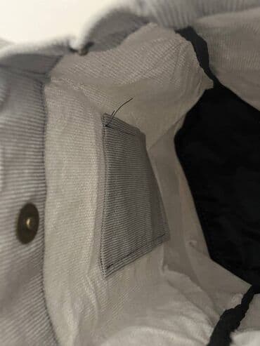 tech fleece sivi: Shoulder bag, Material: Canvas — 3