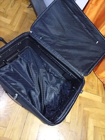 kopija mona torbi: Veliki kofer na točkiće sa teleskopskom ručkom. oko 75 50 30 — 9