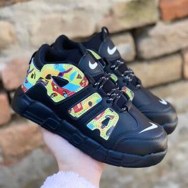 h m haljinice za devojcice: Nike air more uptempo duboke patike dečije Novo Brojevi 31 do 35 — 4