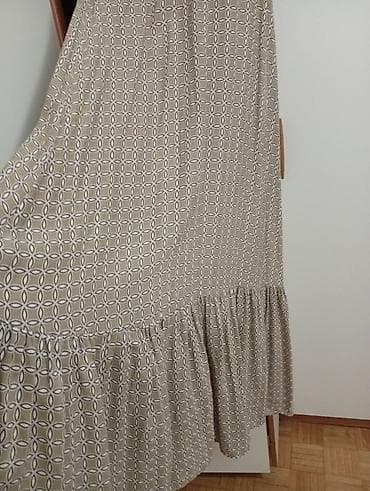 ecco sandale: Duga letnja haljina – 2 komada 1) Model 1: - Boja/paterni: bež-bela — 6