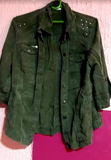 crop top c a: S (EU 36), Jednobojni, bоја - Zelena — 1