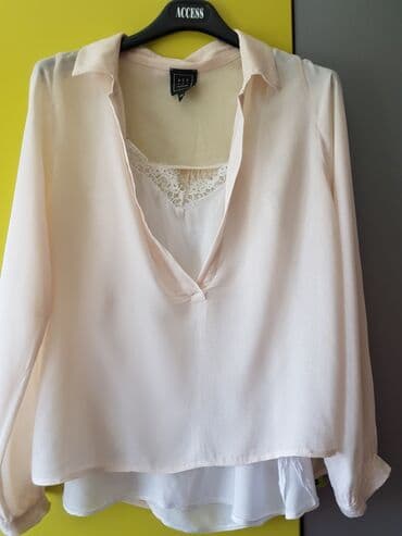 visece mindjuse sa cirkonima: S (EU 36), Cotton, Single-colored, color - White — 2