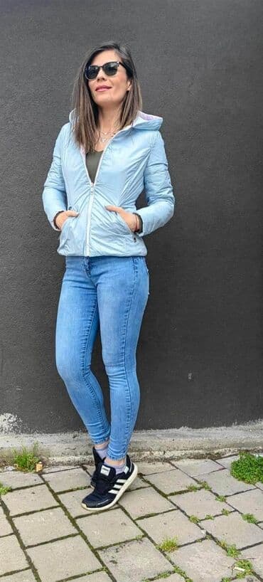 prolecne zenske jakne: Prolećna jakna DVA LICA 2750din Velicine S do Xl Realne velicine Sa — 4