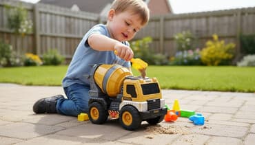 Igračka – betonska mešalica kamion - Veliki kamion za gradilište sa na lalafo.rs Igračka – betonska mešalica kamion - Veliki kamion za gradilište sa