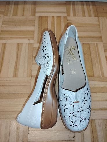 baletanke 41: Kožne baletanke/papuče Rieker ug 25cm - Gornjište: prirodna koža sa — 4