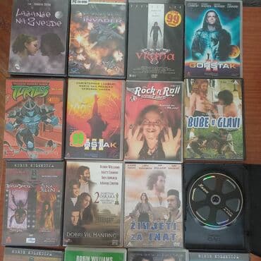 15+1-originalnih DVD filmova, nekorišćeni