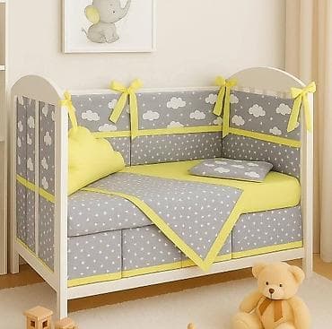 lanac za luster: Komplet posteljine za bebi krevetac – više dezena i boja Gs Opis: - — 6