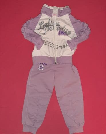 Trenerkica za devojčice BAM vel.2,kao nove