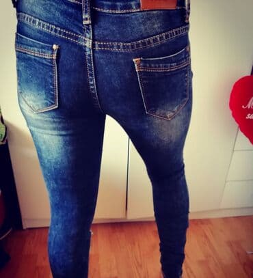 ideal pantalone: Teksas, Visok struk — 4