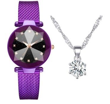 lanene bermude zenske: Zenski sat i lance sa priveskom — 1