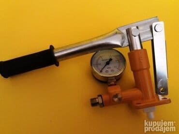 Ostali alati i mašine: Pumpa za testiranje instalacija 25 bar 3499 dinara Radni pritisak 25 — 2