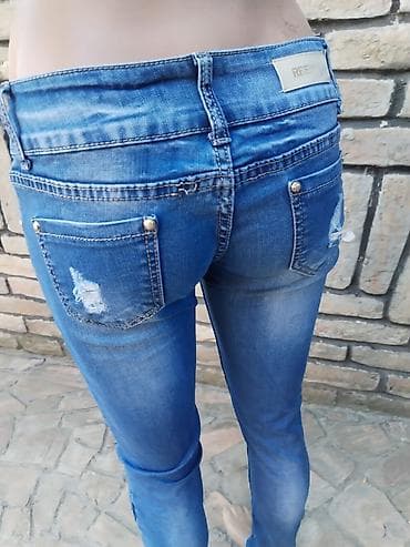 mona mala torba: Ženske farmerke – veličina S - Model: uske/skinny, nizak struk sa — 4