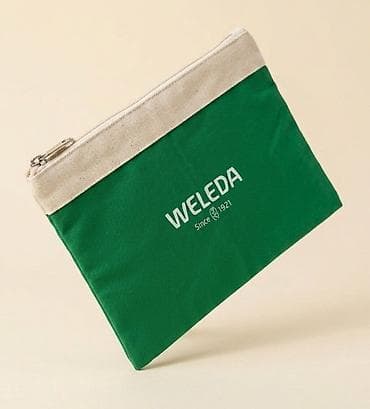 Weleda platnena torbica/neseser sa rajsferšlusom - Kompaktna platnena