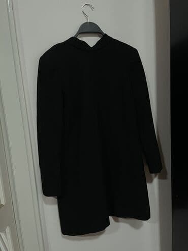hm haljine: Zara S (EU 36), color - Black, Oversize, Long sleeves — 1