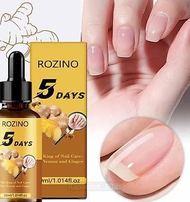 o bag: ROZINO 5 Days – ulje za negu noktiju, 30 ml - Specijalna formula sa — 2