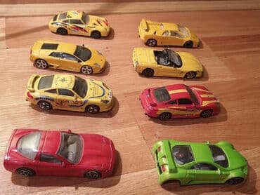 Figurice i makete: BURAGO auto CHEVROLET CORVETTE, Porsche carrera 911 LAMBORGHINI — 1