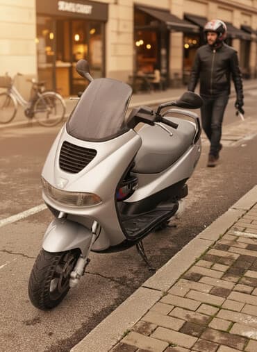 Motorcycles & Scooters: Peugeot Elyseo skuter – sivi - Zapremina: 125 cc (prepoznatljiv — 1