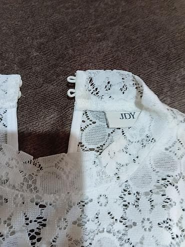 haljina s: Komplet odeće i aksesoara – 3 dela - Bluza JDY od bele čipke — 3