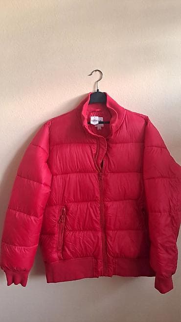 Čarape i donji veš: GAP muška zimska jakna – model puffer, crvena - Brend: GAP - — 3