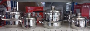 Set posudja STS Excellente line sa metalnim poklopcem Cena 6400 din