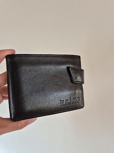 luj viton novcanik: Muški kožni novčanik PRINE - Materijal: Koža - Boja: crna - — 1