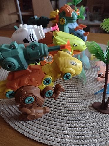 zara torbice za devojčice: Igračka dinosaurus - Komplet za izgradnju dinosaurusa besplatnog — 5