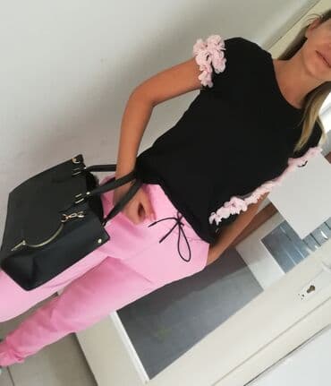 S (EU 36), Cotton, color - Black