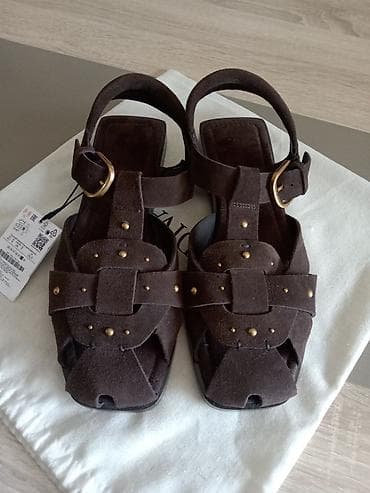 giuseppe zanotti sandale: Stradivarius ženske sandale - Model: ravne sandale sa pletenim — 1