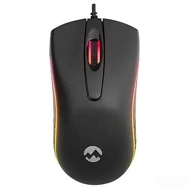 drzaci za kablove: RGB žičani gejmerski miš - Ergonomski dizajn za desnu i levu ruku, sa — 6