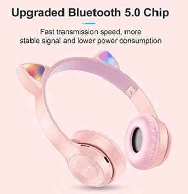 wireless rikverc kamera: Cat ear svetlece slusalice mackice specifikacija: broj artikla: p47 — 10