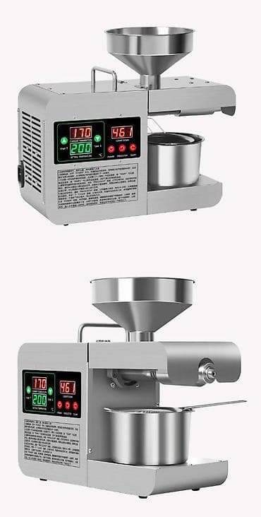 Sokovnici: Kompaktna električna presa za hladno i toplo ceđenje ulja - — 5