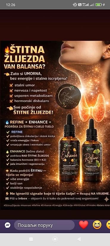 Supplements: NH Global – Refine kapi (prirodni suplement) Opis: - Biljne kapi sa — 9