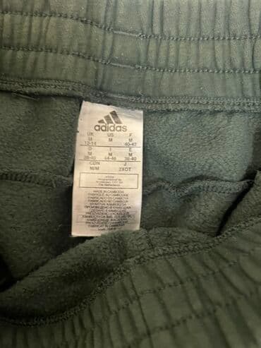 trapstar trenerke: Donji deo trenerke, M (EU 50), Adidas, bоја - Maslinasto zelena, Flis — 2