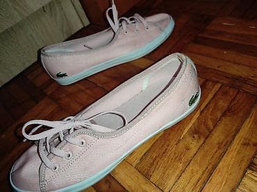 patike najk: Prodajem original Lacoste ženske patike u nežno roze boji, u veličini — 3