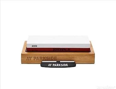 Električne bušilice: PARKSIDE dvostrani kamen za oštrenje noževa sa postoljem - — 6