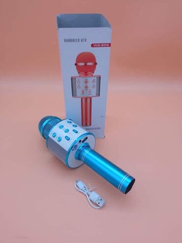 punjac za bluetooth zvucnik: Bežični bluetooth mikrofon za karaoke i zvučnik Cena 1990 dinara+Ptt — 1