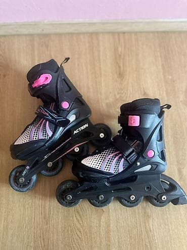Bicikli: Roleri ACTION veličina od broja 34 do 37 - Tip: inlajn roleri sa 4 — 6