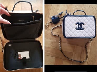 parke sa prirodnim krznom: Shoulder bag, Chanel, Material: Leather — 5