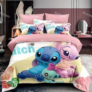posteljina koja se ne pegla: Unesite magiju omiljenog junaka u dečiju sobu uz 3D Posteljinu Stitch — 2
