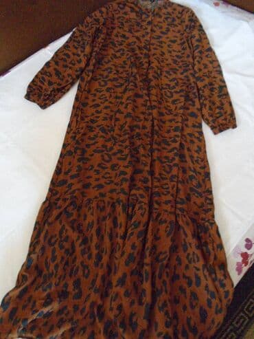 smaragdno zelena haljina: Lc Waikiki S (EU 36), color - Multicolored, Long sleeves — 5