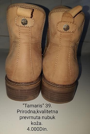 zenske cipele 42: Original Tamaris ženske čizme – broj 39. Model: niski Chelsea — 6