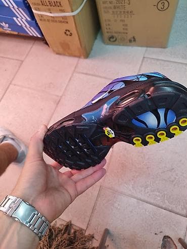 tn plave: Nike air max tn patike plavo ljubičaste A klasa NOVO Novo Brojevi 41 — 4