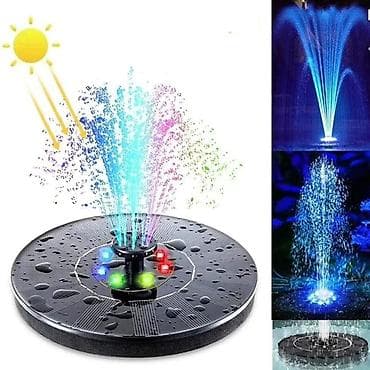 lezaj elena forma ideale: LED RGB Solarna fontana Cena: 2400 Potpuno je kontrolisana solarnom — 3