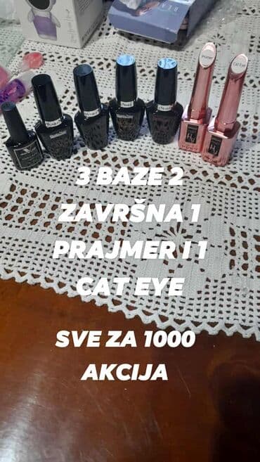 Setovi za manikir i pedikir: Kozmetički setovi i šminka: - Komplet za negu noktiju u kompaktnoj — 9