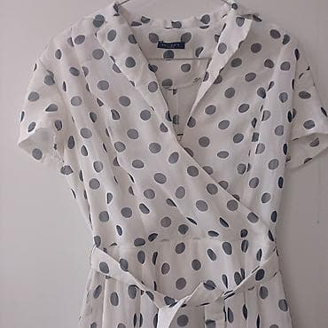 Haljina na preklop sa tufnama - Brend: No Limits - Model: midi