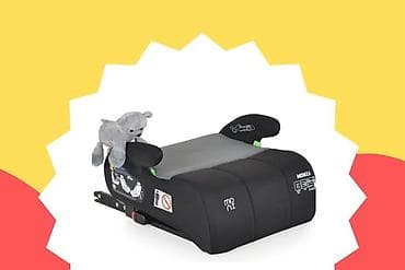 Sve za decu: Moni Monza buster sedište za decu – ISOFIX ✅125-150cm basic crno — 2