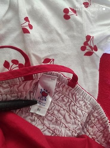 odeca za decu: Haljinica i majica u kompletu velicina 80, duzina haljinice 42 — 10