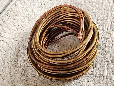 samsung kucni bioskop: OFC Bakarni kabal za zvučnike 2x4mm Audio kabl za zvučnike – pletena — 5