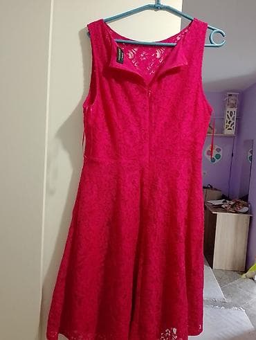 satovi ruma: Čipkana haljina – Yessica, model Fit & Flare - Boja: intenzivno — 3